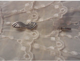 Sarah Coventry Fashion Twist Fantastic Silver Tone Vintage Stick Pin