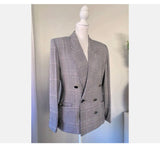 Petite Sophisticate Sz 6P 6 P Adorable Vintage Plaid Blazer / Jacket