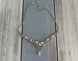 I Mean...Stunning!! Weiss Vintage Sparkly Rhinestone Choker Necklace. Amazing!