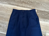 Levi Strauss & Co Vintage Navy Blue Skirt Sz 32 ( 12 14 ? )