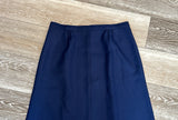 Levi Strauss & Co Vintage Navy Blue Skirt Sz 32 ( 12 14 ? )