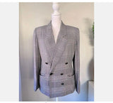 Petite Sophisticate Sz 6P 6 P Adorable Vintage Plaid Blazer / Jacket