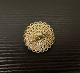 Unique & So Pretty Vintage Brooch Bouquet of Flowers