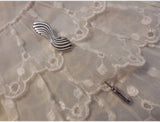 Sarah Coventry Fashion Twist Fantastic Silver Tone Vintage Stick Pin