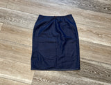 Yves Cossette Depeche Mode Fantastic Vintage Skirt Navy Blue