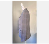 Petite Sophisticate Sz 6P 6 P Adorable Vintage Plaid Blazer / Jacket