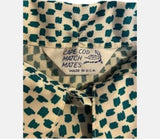 Cape Cod Match Mates Fabulous Vintage Blouse w Bow / Tie at Neck