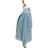Cape Cod Match Mates Fabulous Vintage Blouse w Bow / Tie at Neck