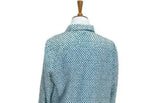 Cape Cod Match Mates Fabulous Vintage Blouse w Bow / Tie at Neck