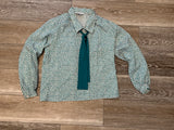 Cape Cod Match Mates Fabulous Vintage Blouse w Bow / Tie at Neck