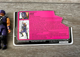 G.I. Joe Dice Cobra Bo-Staff Ninja Figure 1991 Vintage Hasbro Awesome!
