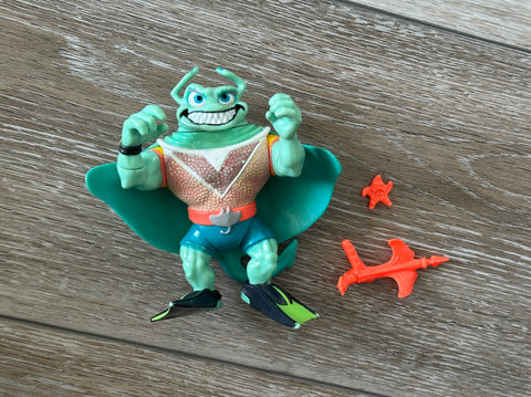 TMNT Teenage Mutant Ninja Turtle Ray Fillet 1990 Playmates Action Figure