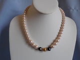 Weddings, Proms, Anywhere!!  Gorgeous Pearl & Rhinestone Necklace