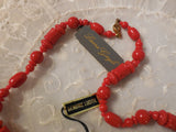 Laura Gayle Fabulous Genuine Lucite Beaded Necklace