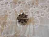 Dazzling Rhinestone Flower Scatter Pin