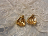 Retro Pierced Earrings Designer Signed "Monet' Fantastic!!