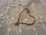 Perfect for Valentines Day!!  Sarah Coventry Heart Pin Brooch
