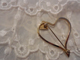 Perfect for Valentines Day!!  Sarah Coventry Heart Pin Brooch
