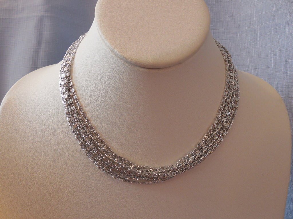 Wonderful Multi Chain Necklace by Sarah Coventry