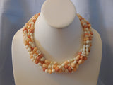 Spring Summery Multi Strand Beaded Necklace  Beautiful!!