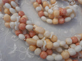 Spring Summery Multi Strand Beaded Necklace  Beautiful!!